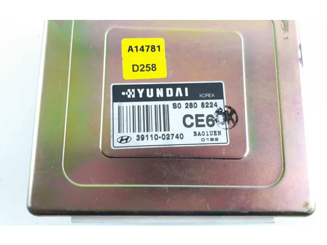 Řídící jednotka 3911002740, 39110-02740 Hyundai Atos Prime 2000