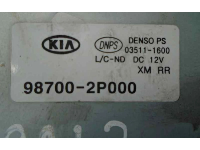 Моторчик заднего дворника 987002P000, MOTORLIMPIATRASERO KIA Sorento