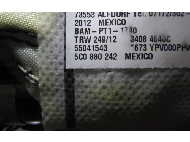 Подушка безопасности в сиденье 5C0880242, 55041543 Volkswagen Jetta VI