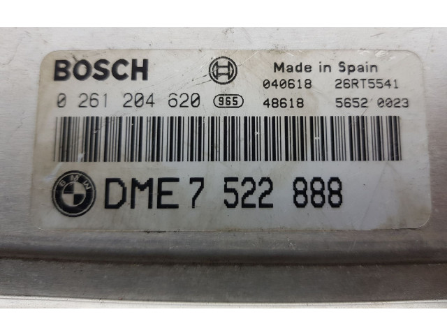 Блок управления двигателя 12147522888, 7522888 BMW Z8 E52