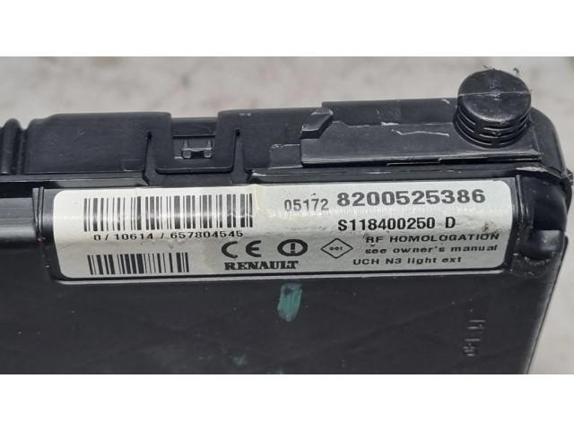 Блок комфорта 8200525386, S118400250D Renault Scenic II - Grand scenic II