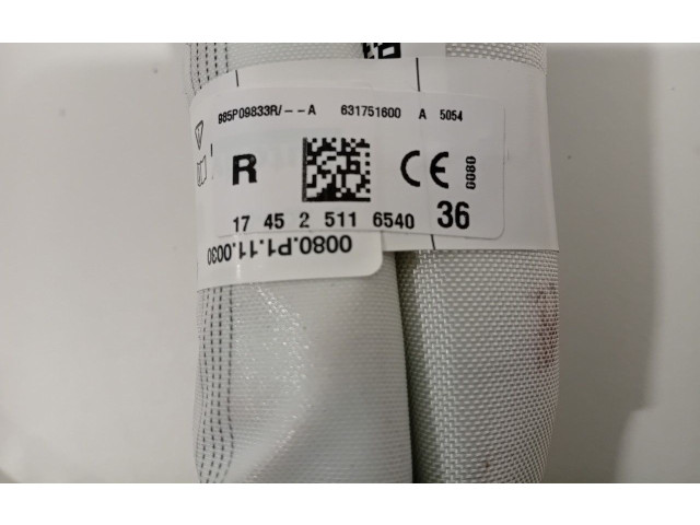 Боковая подушка безопасности 0080P1110030 Renault Megane IV