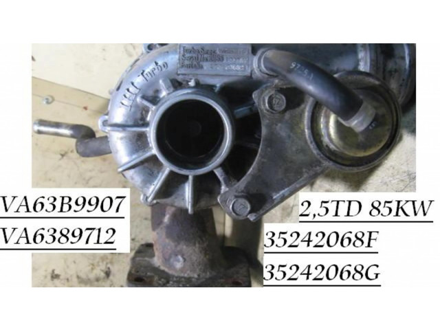 Турбина Chrysler Voyager 0.0 35242068F, 35242068G
