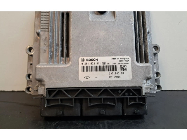 Блок управления двигателя 237106319R Dacia Dokker