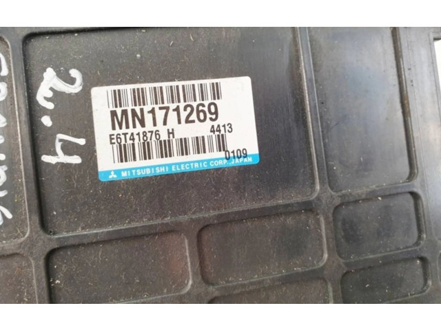Блок управления двигателя MN171269, E6T41876H Mitsubishi Grandis