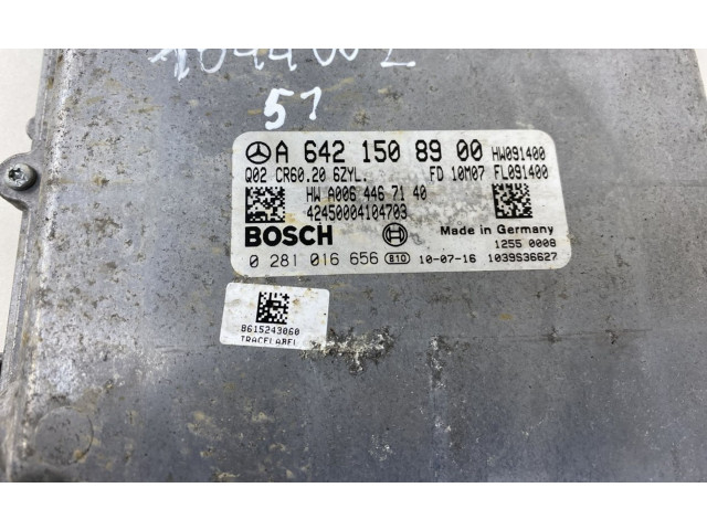 Řídící jednotka 0281016656, A6421508900 Mercedes-Benz R W251 2010