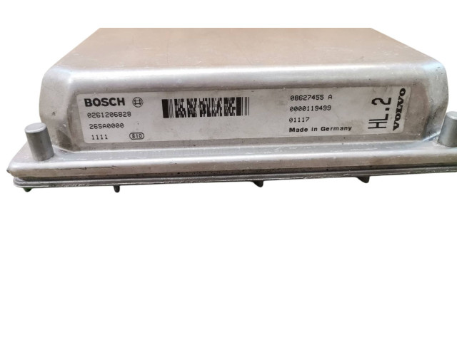 Блок управления двигателя 08627455A, 01117   Volvo S70  V70  V70 XC