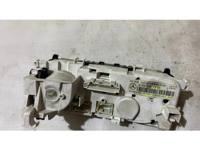 Блок управления климат-контролем a1698301585, 1698301585   Mercedes-Benz A W169