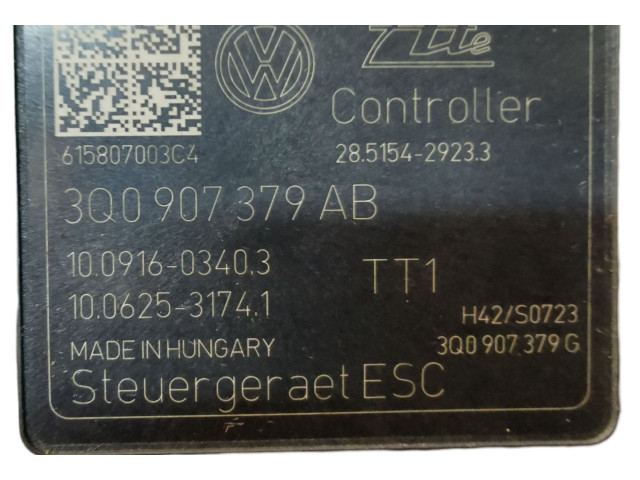 Блок АБС 3Q0907379AB, 3Q0614517AB Skoda Octavia Mk3 (5E) 2013 - 2019 года