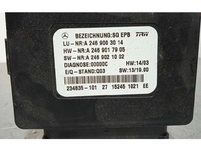 Řídící jednotka A2469003014, A2469003014 Mercedes-Benz GLA W156 2015