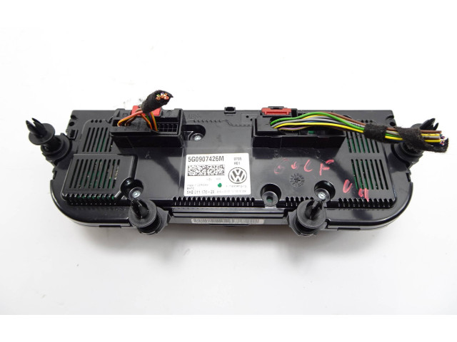Блок управления климат-контролем 5G0907426M, 5HB01117620   Volkswagen Golf VII