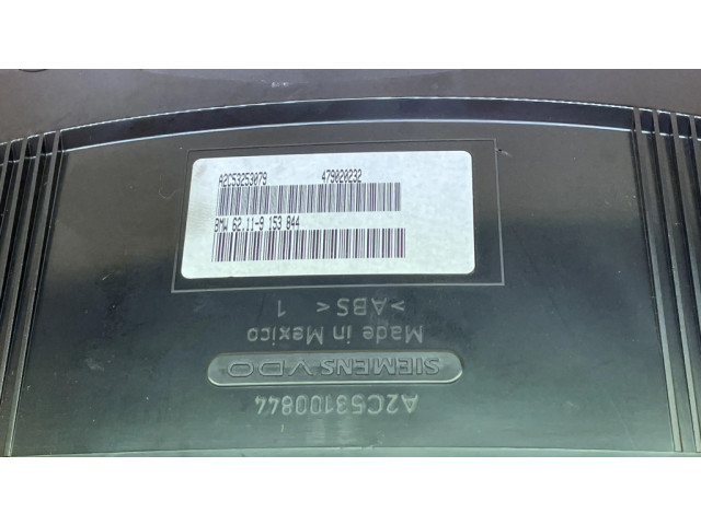 Přístrojová deska BMW X5 E70 2008 A2C53100844, 62119153844