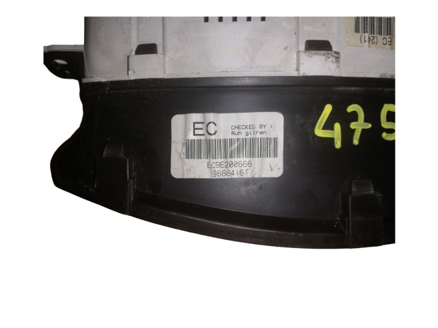 Панель приборов 96664161, 96664161   Chevrolet Matiz       