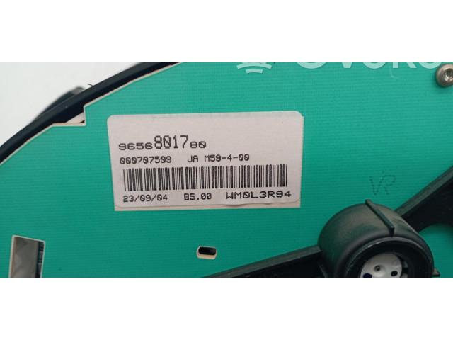 Přístrojová deska  Citroen Berlingo  9656801780  