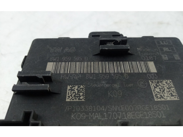 Блок управления 8W1959595D   Audi A3 S3 8V