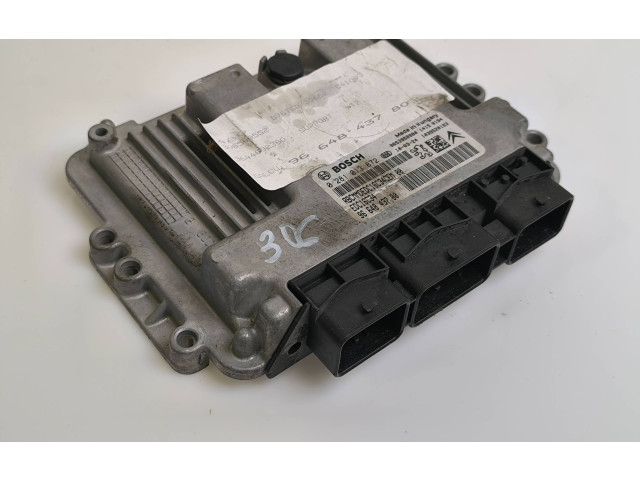 Řídící jednotka 9653958980, 0281013872 Peugeot 307 2006