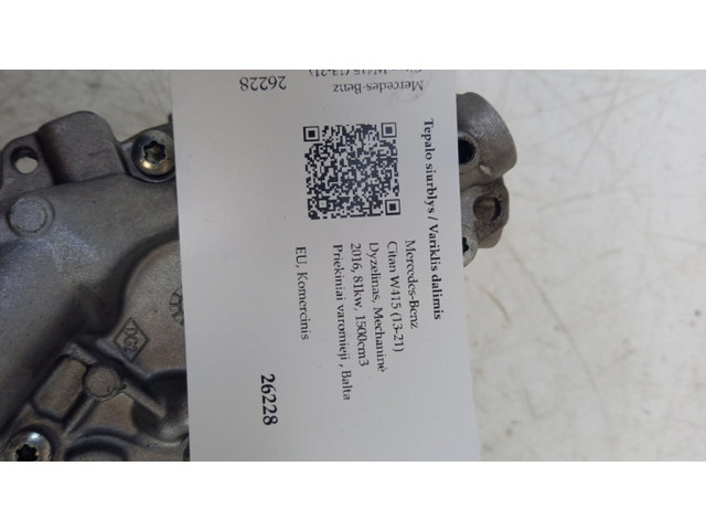 Čerpadlo oleje 150003395R Mercedes-Benz Citan W415 1.5