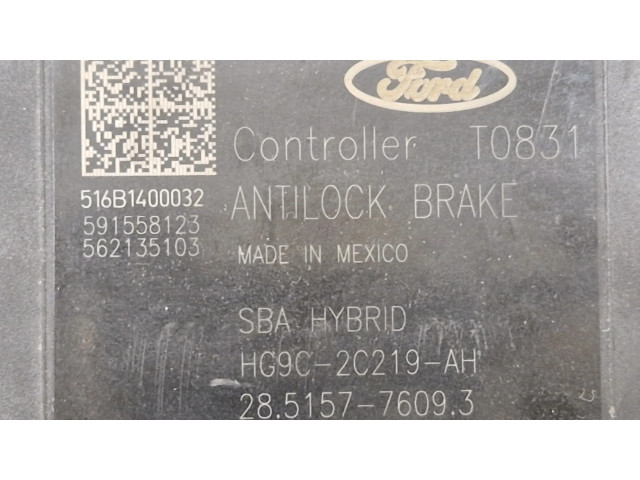Блок АБС HG9C2C555, HG9C2C555AH Ford Fusion II 2013-- года