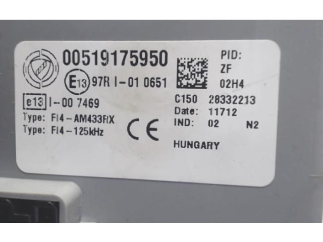 Řídící jednotka 51918353   Fiat Punto Evo 2012