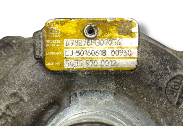 Турбина 54359700012, 50160618   Renault  Megane III  2009 - 2016 года