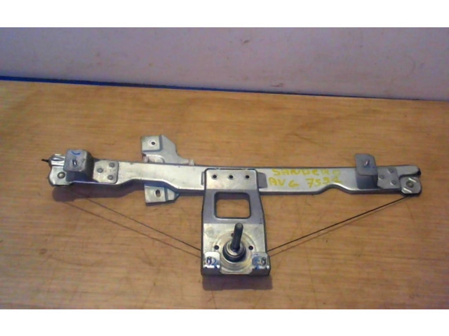 Рулевая рейка Передний механический механизм для подъема окна 8200733826, 8200733826 Dacia Sandero - года