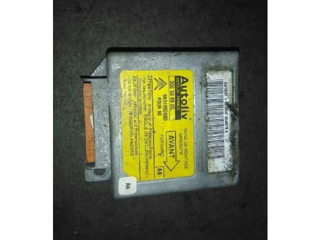 Блок подушек безопасности 9631950680 Citroen Xsara