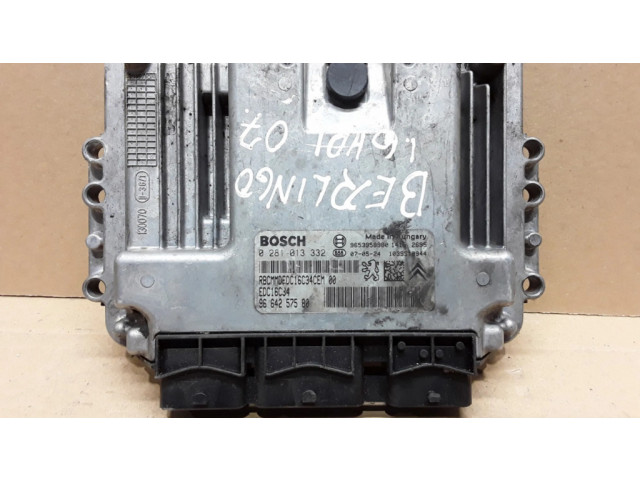 Řídící jednotka 9664257580, 0281013332   Citroen Berlingo 2014