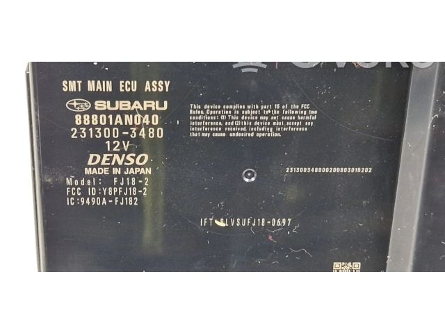 Řídící jednotka 88801AN040, 2313003480 Subaru Outback (BT) 2021