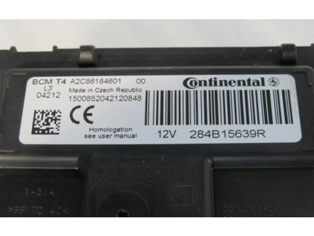 Блок комфорта A2C86184601, 284B15639R Renault Clio IV