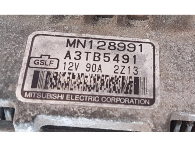 Генератор MN128991, A3TB5491   Mitsubishi Outlander 2.4     