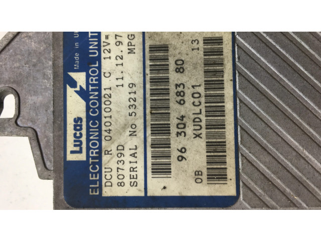 Řídící jednotka 9630468380 Fiat Ulysse 1996