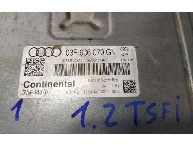 Блок управления двигателем Блок управления 03F906070GN   Audi A1