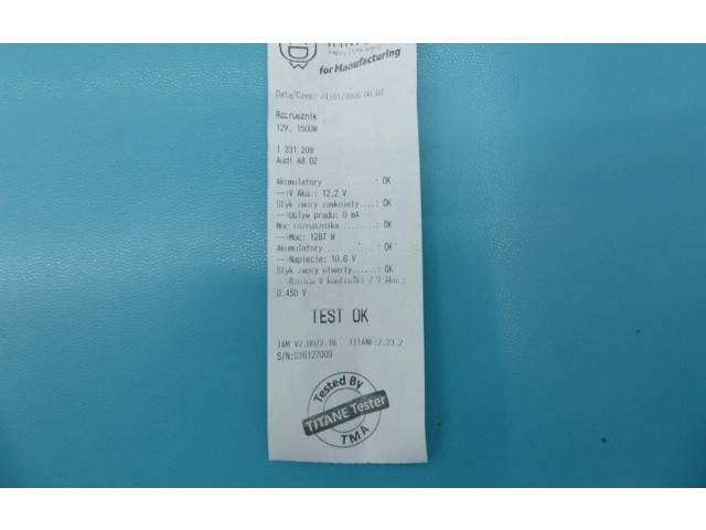 Zámek zadních dveří IMPRK1331209 Audi A8 S8 D2 4D 1995