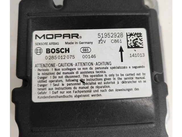 Блок подушек безопасности 51952928, 0285012075 Jeep Renegade