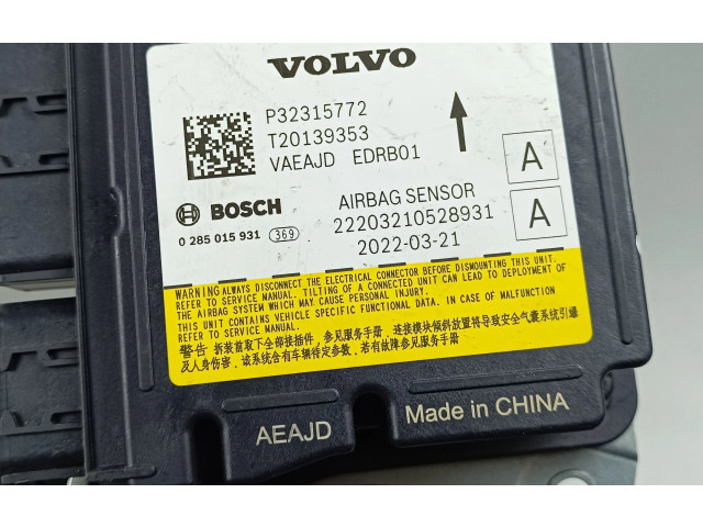 Блок подушек безопасности P32315772 Polestar 2