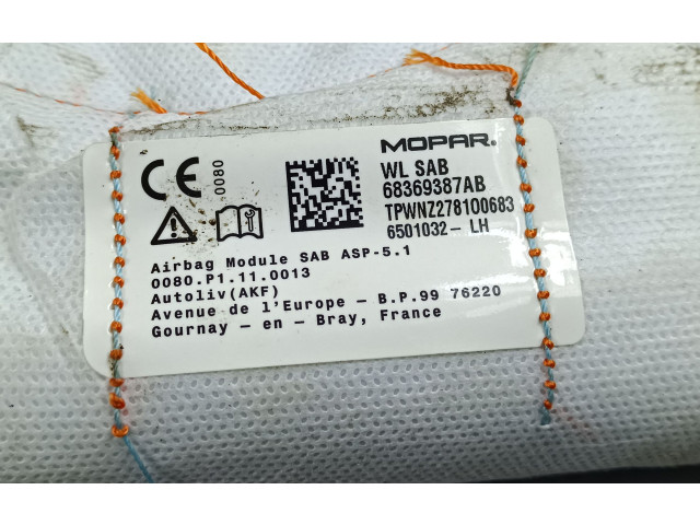 Подушка безопасности в сиденье 68369387AB Jeep Grand Cherokee WL