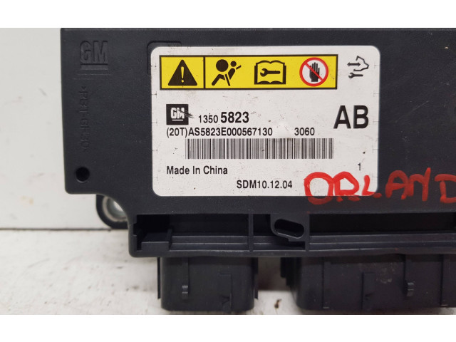 Блок подушек безопасности 13505823, AS2822E000567130   Chevrolet Orlando