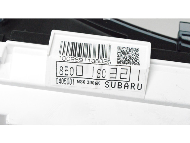 Панель приборов    Subaru Forester SH       
