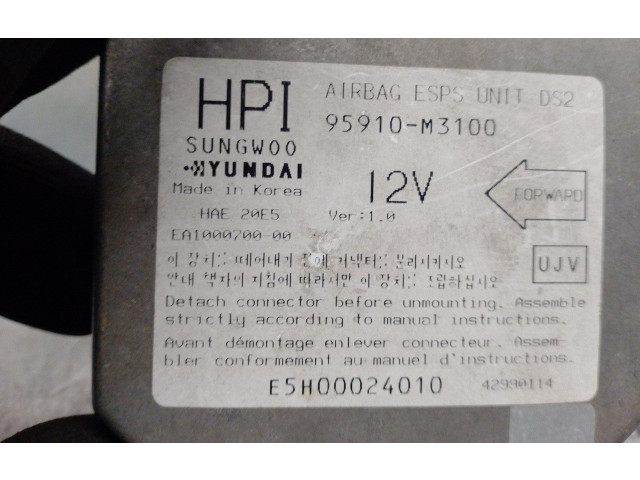 Блок подушек безопасности 95910M3100, EA100070000 KIA Joice