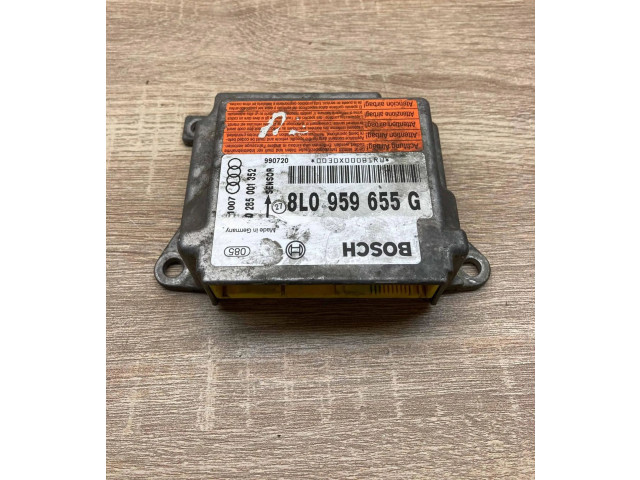 Блок подушек безопасности 8L0959655G, 0285001352   Audi A3 S3 8L