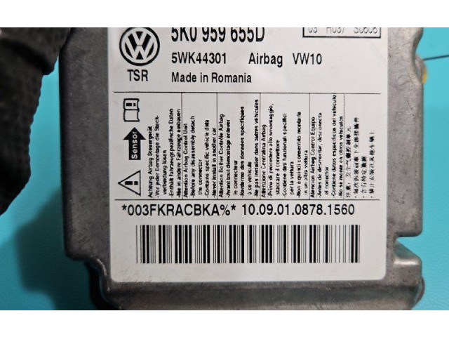 Блок подушек безопасности 5K0959655D, IMPRK1461701   Skoda Yeti (5L)