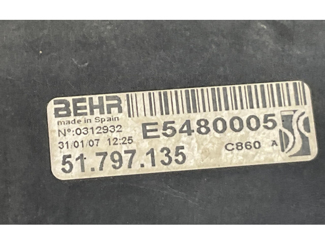 Электрический вентилятор радиаторов    E5480005, E5480005   Fiat Punto Evo