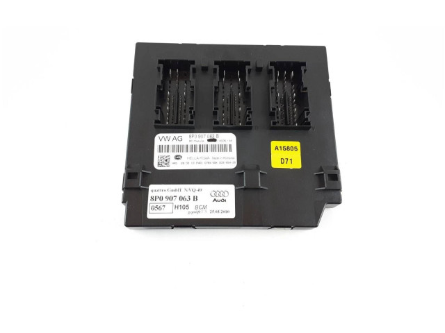 Блок комфорта 8P0907063B, 8P0907063   Audi TT TTS Mk2   