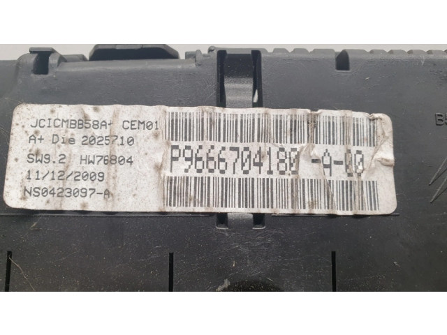 Панель приборов 9666704180, P9666704180 Citroen C4 I Picasso