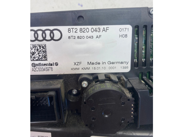 Блок управления климат-контролем A2C53345978, 8T2820043AF   Audi A5 8T 8F