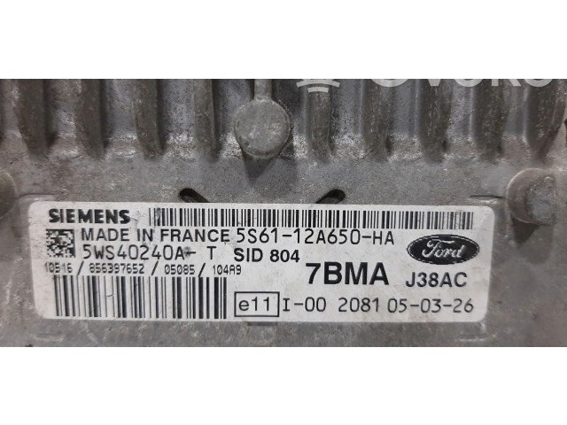 Блок управления двигателя 5WS40240AT   Ford Fusion