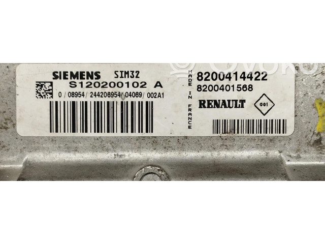 Řídící jednotka 8200414422, 8200414422   Renault Modus 2006