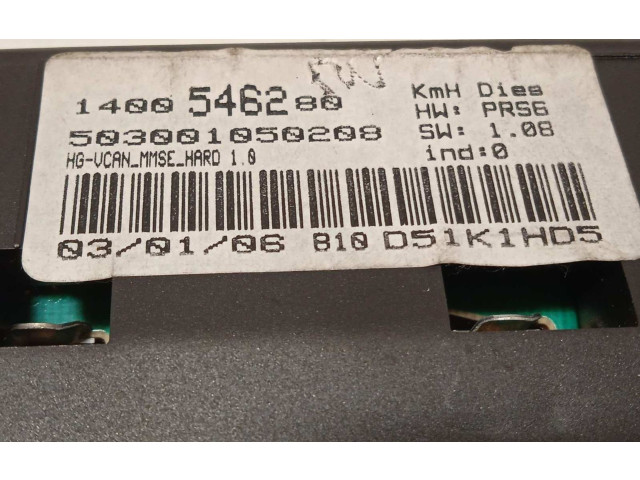 Панель приборов 1400546280, 9660080680   Lancia Phedra       