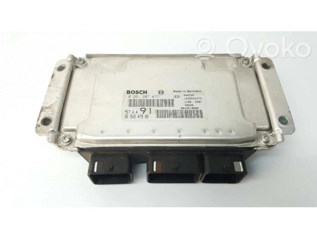 Řídící jednotka 0261207477, 9650347980 Peugeot 206 CC 2004