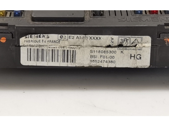 Блок управления 9652474380 Citroen C2